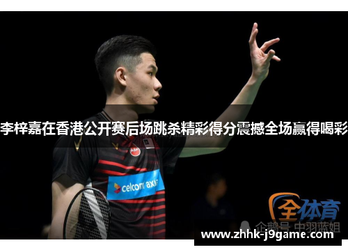 李梓嘉在香港公开赛后场跳杀精彩得分震撼全场赢得喝彩